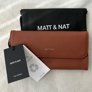 Matt & Nat Brown Wallet *Brand New*